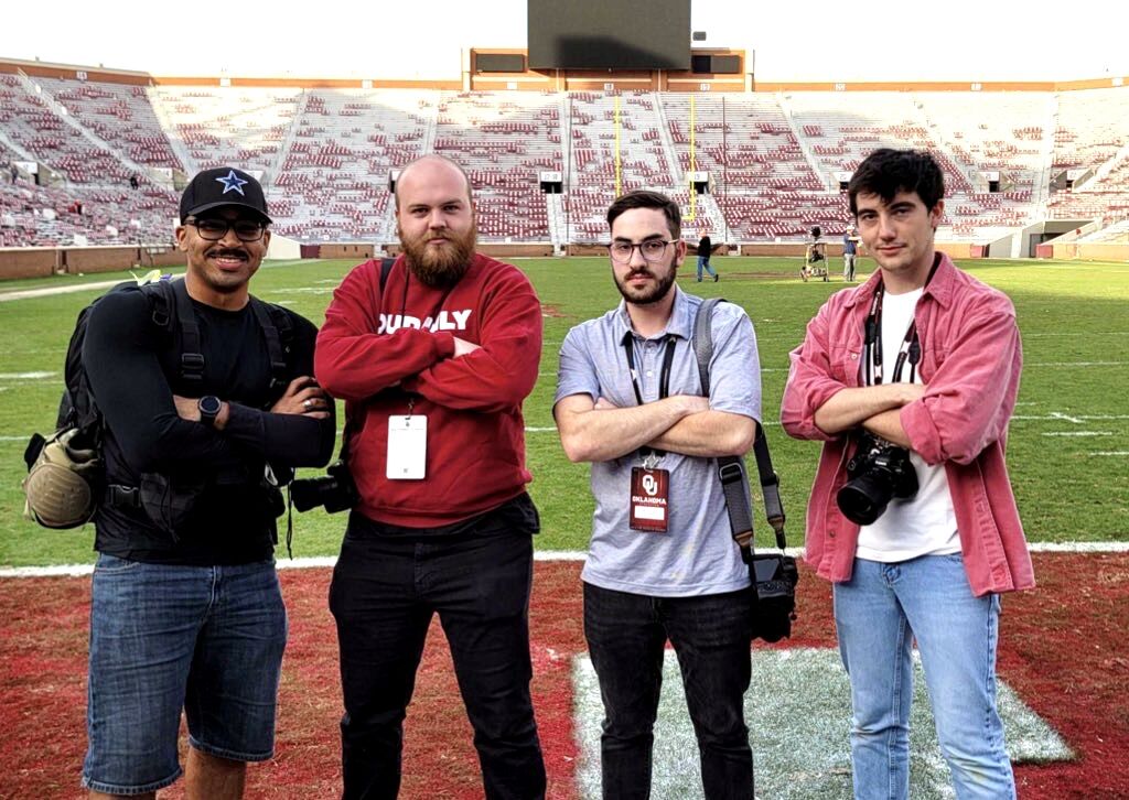 The Visual Crew after football